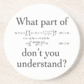 Dessous De Verre En Grès De quelle partie… (Devant)