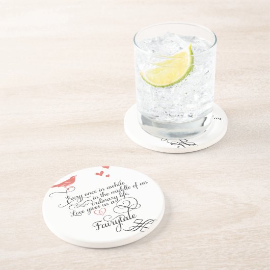 Dessous De Verre En Grès De temps en temps dans une vie ordinaire. (Côté)