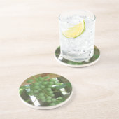 Dessous de verre en grès de Vigne vierge (Côté)