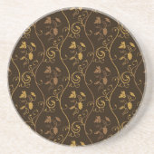 Dessous De Verre En Grès Décor de raisins (Devant)