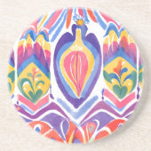 Dessous De Verre En Grès décoration traditionnelle roumaine (Devant)