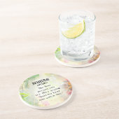 Dessous De Verre En Grès Définition d'une infirmière (Côté)