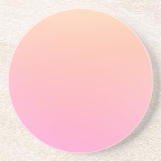 Dessous De Verre En Grès Dégradé rose et rose (Devant)