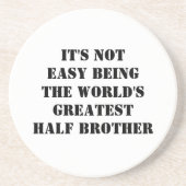 Dessous De Verre En Grès Demi-frère (Devant)