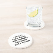 Dessous De Verre En Grès Demi-soeur (Côté)