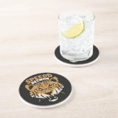 Dessous De Verre En Grès Démon de la vitesse (Côté)