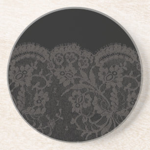Dessous De Verre En Grès Dentelle 2