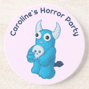 Dessous De Verre En Grès Déplaisant migre Demon Kawaii Pastel Goth Enfants 