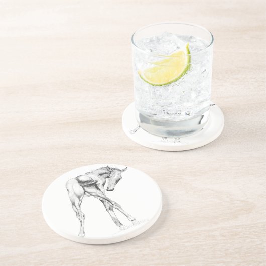 Dessous De Verre En Grès Dépouille (Côté)