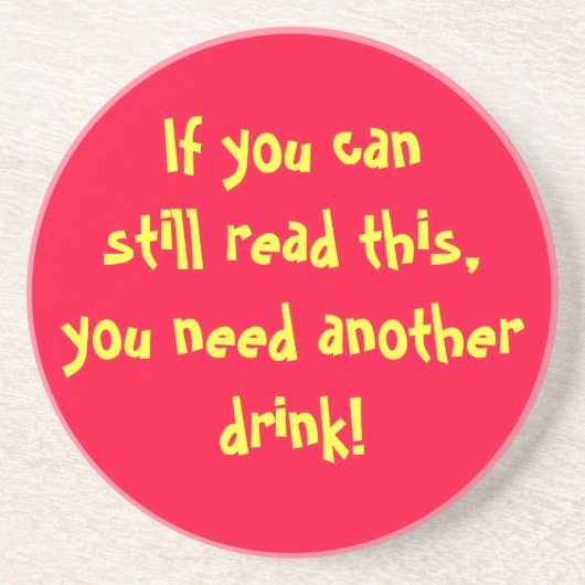 Dessous De Verre En Grès Des autres boivent (Devant)