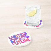 Dessous De Verre En Grès Des rêves unis vers l'avenir (Côté)