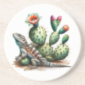 Dessous De Verre En Grès Desert Charm (Devant)