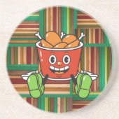 Dessous De Verre En Grès design amusant (Devant)