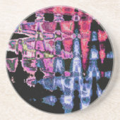 Dessous De Verre En Grès Design des aquarelles (Devant)