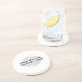 Dessous De Verre En Grès Designed2 (Côté)