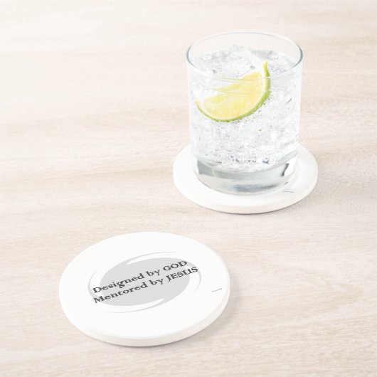 Dessous De Verre En Grès Designed2 (Côté)