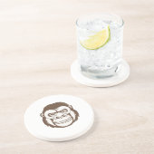 Dessous De Verre En Grès Dessin de dessin de Gorilla (Côté)