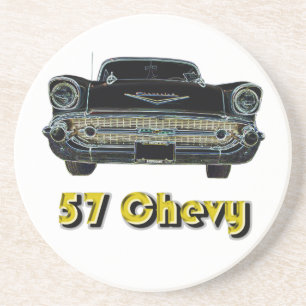Dessous De Verre En Grès 'Dessous de verre de Bel Air de 57 Chevy
