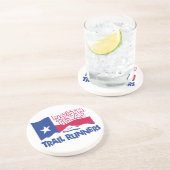 Dessous De Verre En Grès Dessous de verre de boissons de grès de NTTR (Côté)