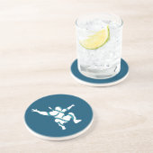 Dessous De Verre En Grès Dessous de verre de grès (Côté)