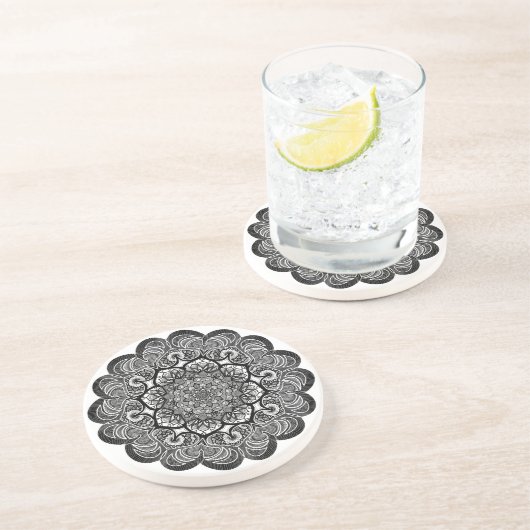 Dessous De Verre En Grès Dessous de verre de grès (Côté)