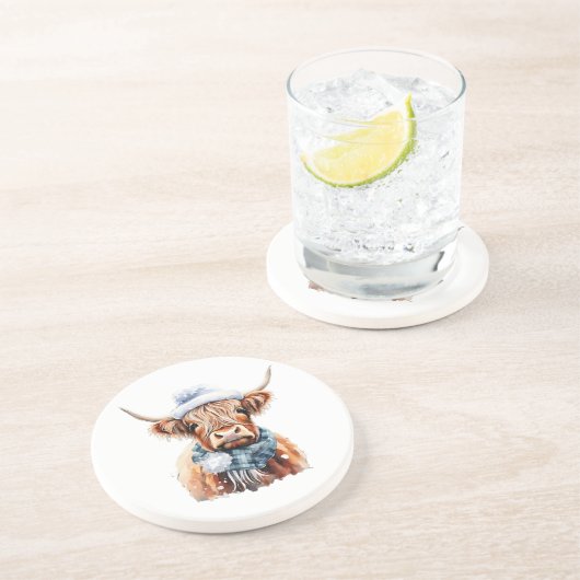 Dessous De Verre En Grès Dessous de verre de grès (Côté)