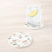Dessous De Verre En Grès Dessous de verre de grès (Côté)