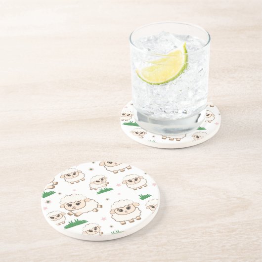 Dessous De Verre En Grès Dessous de verre de grès (Côté)