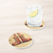 Dessous De Verre En Grès Dessous de verre de grès (Côté)