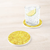 Dessous De Verre En Grès Dessous de verre de grès à l'huile de poisson (Côté)