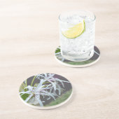Dessous De Verre En Grès Dessous de verre de grès aux parfums floraux (Côté)