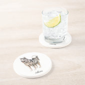 Dessous De Verre En Grès Dessous de verre de grès d'Akita (Côté)