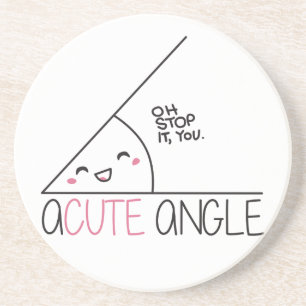 Dessous De Verre En Grès Dessous de verre de grès d'angle aigu