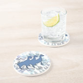 Dessous De Verre En Grès Dessous de verre de grès de chèvre laitière (Côté)