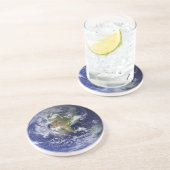 Dessous De Verre En Grès Dessous de verre de grès de l'hémisphère occidenta (Côté)