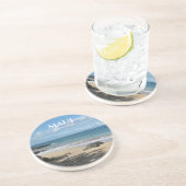 Dessous De Verre En Grès Dessous de verre de grès de Maui Beach (Côté)