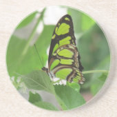 Dessous De Verre En Grès Dessous de verre de grès papillon (Devant)