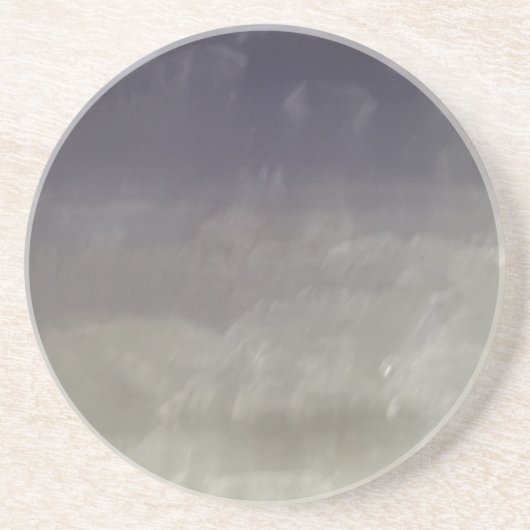 Dessous De Verre En Grès Dessous de verre de grès Selenite (Devant)