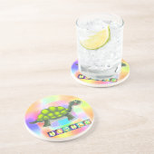 Dessous De Verre En Grès Dessous de verre de grès tortue (Côté)