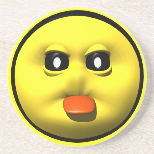 Dessous De Verre En Grès Dessous de verre drôles de boisson de grès de (Devant)