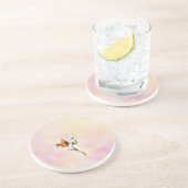 Dessous De Verre En Grès Dessous-de-verre en pierre. (Côté)