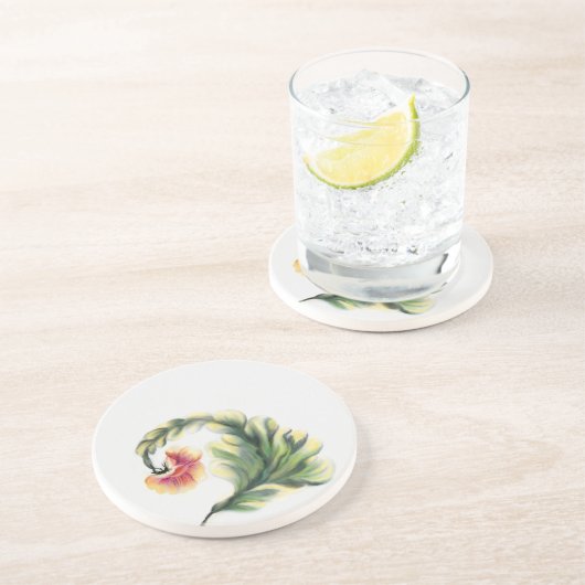 Dessous De Verre En Grès Dessous-de-verre en pierre. (Côté)