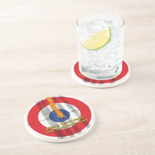 Dessous De Verre En Grès Dessous de verre "nitro" chauds de grès de roches