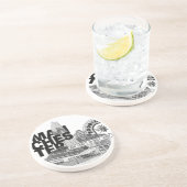 Dessous De Verre En Grès Dessous de verre-Uni de Manchester (Côté)