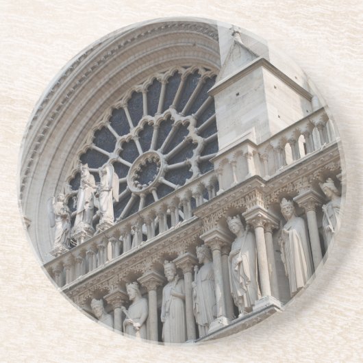 Dessous De Verre En Grès Détail Notre Dame (Devant)