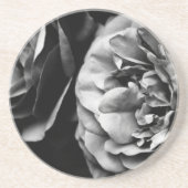 Dessous De Verre En Grès deux roses (Devant)