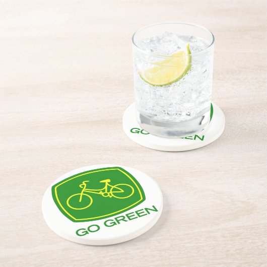 Dessous De Verre En Grès Devenez écolo (Côté)