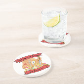 Dessous De Verre En Grès devis de carte pirate (Côté)