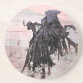 DESSOUS DE VERRE EN GRÈS DIABLE (Devant)