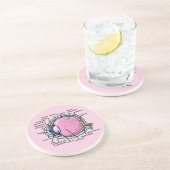 Dessous De Verre En Grès Diagramme de l'œil (Côté)